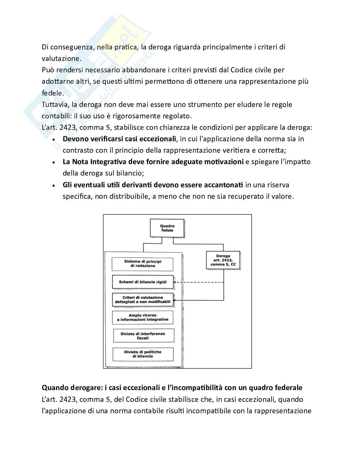 Bilancio e analisi economico-finanziaria - Teoria, parte 1 - Le norme e i principi che regolano il bilancio Pag. 61