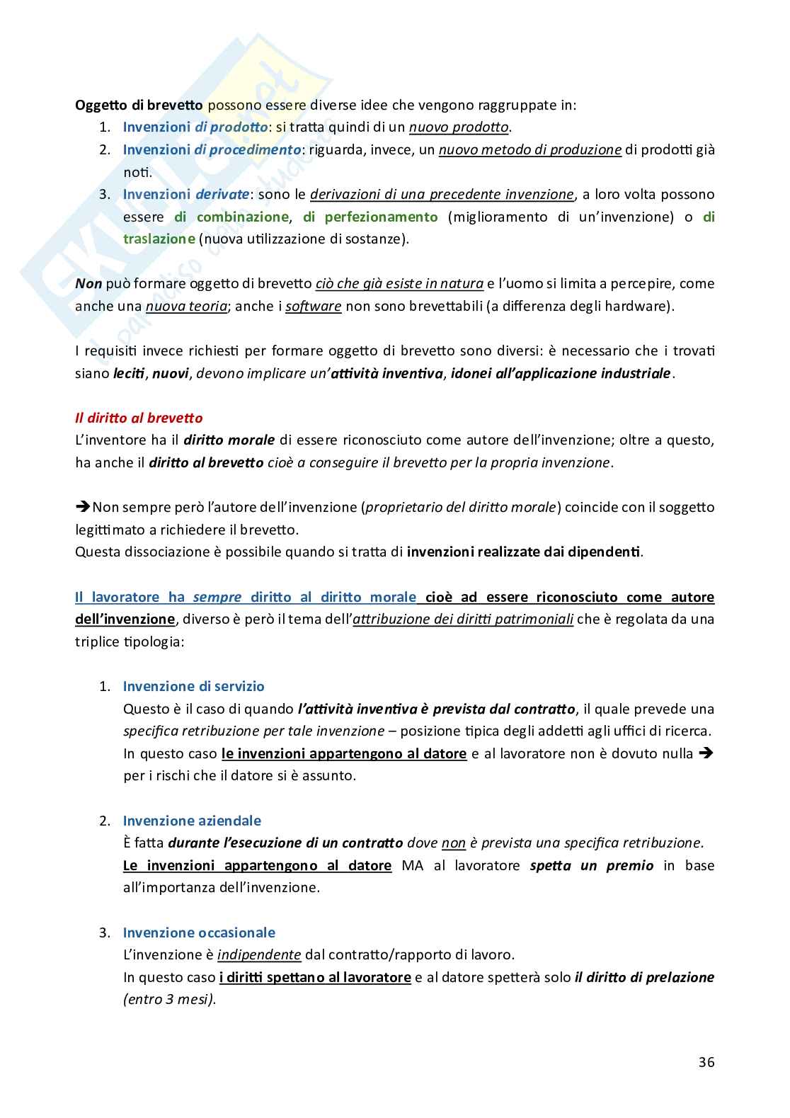 Riassunto esame Diritto commerciale, Prof. Toffoletto Alberto, libro consigliato Manuale di diritto commerciale, Campobasso Pag. 36
