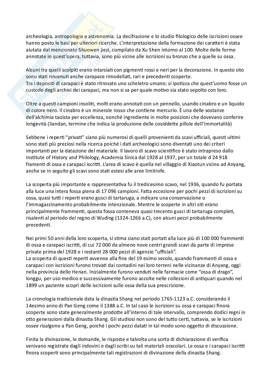 Appunti del corso di Sinologia a.a 2023/2024 Pag. 16