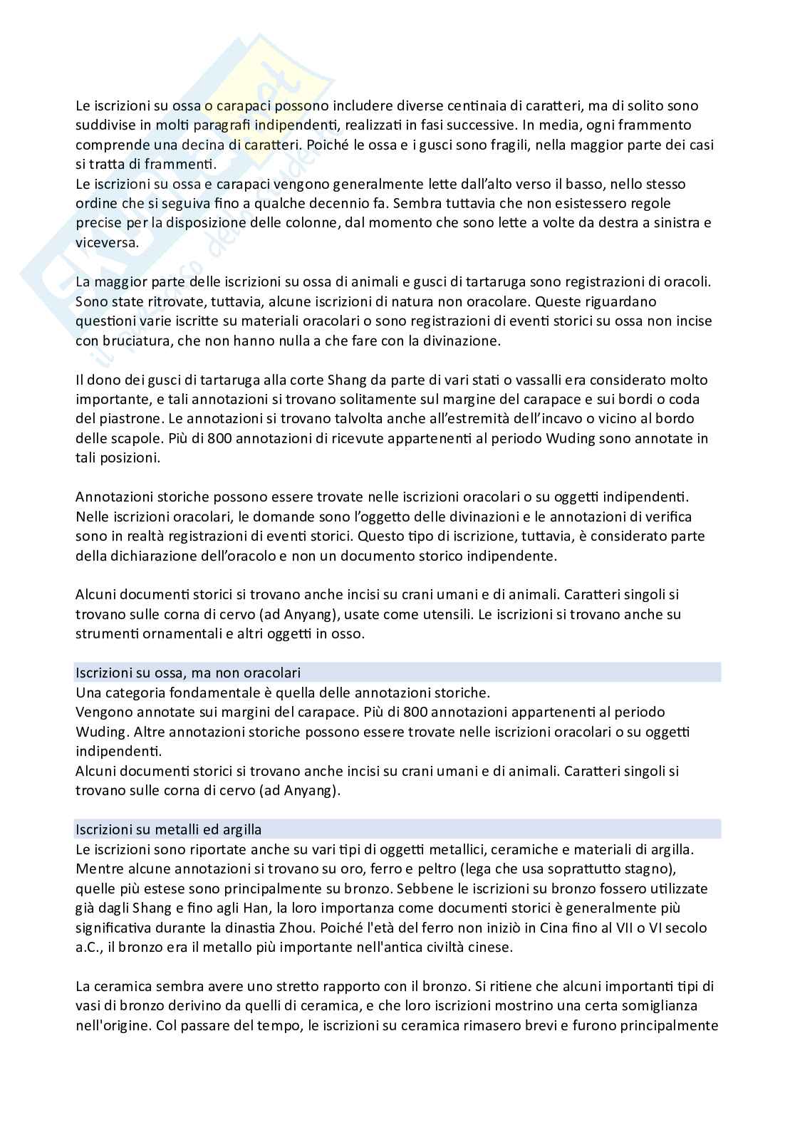Appunti del corso di Sinologia a.a 2023/2024 Pag. 21