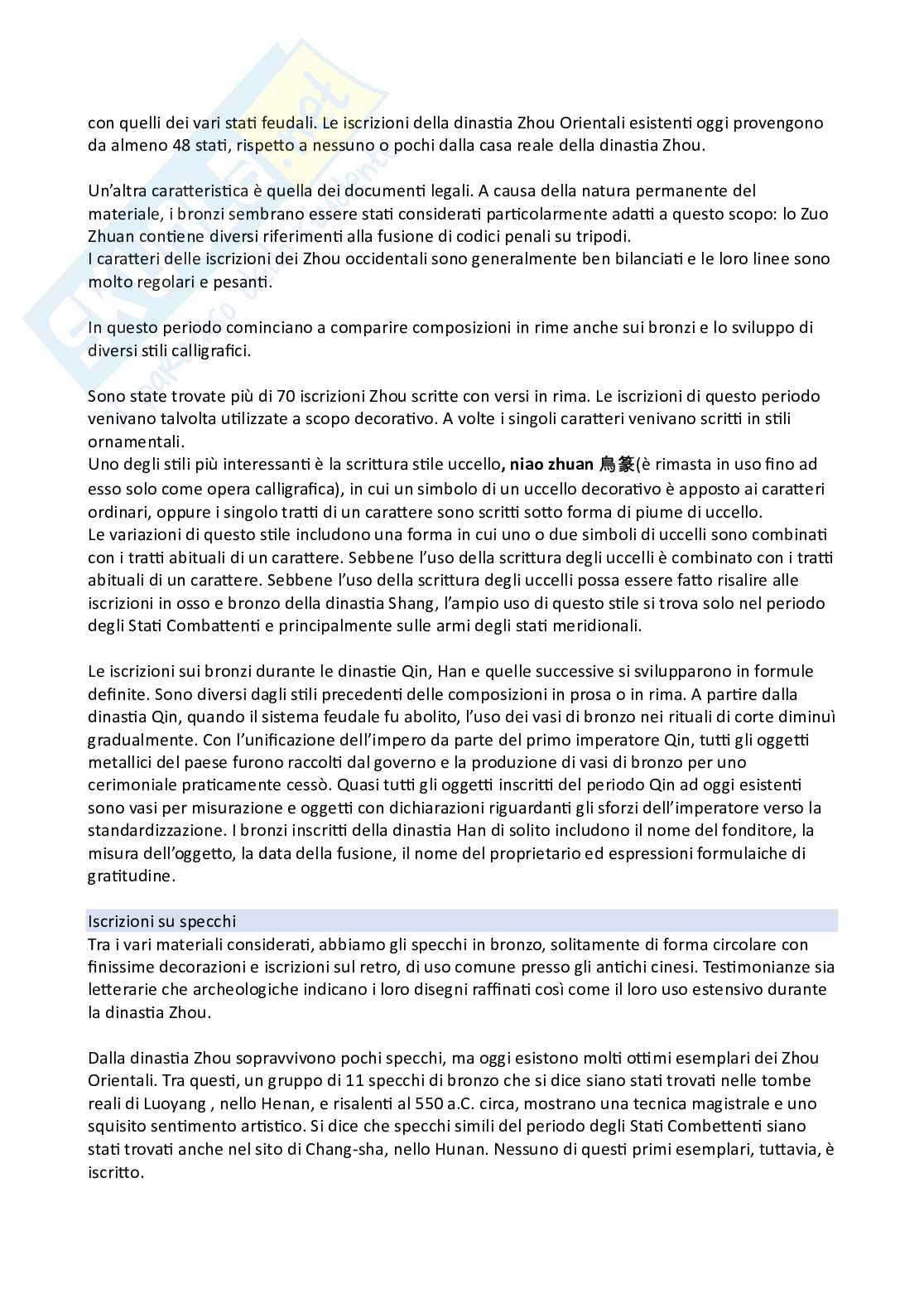 Appunti del corso di Sinologia a.a 2023/2024 Pag. 26