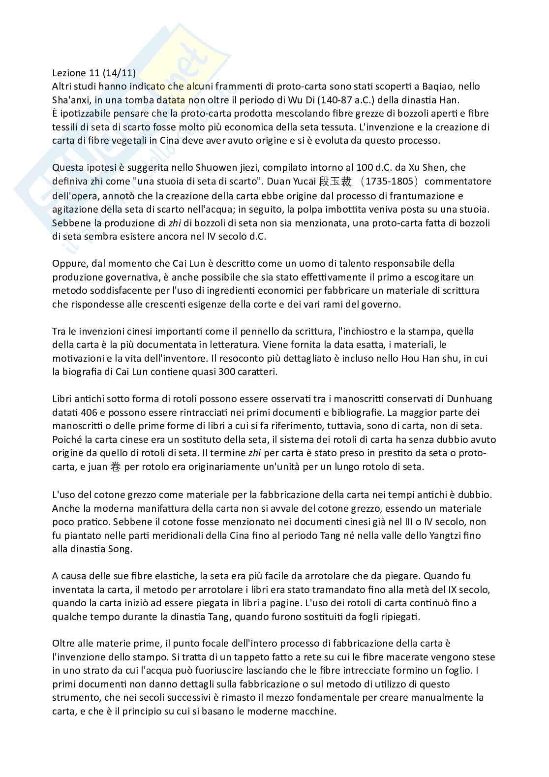 Appunti del corso di Sinologia a.a 2023/2024 Pag. 41
