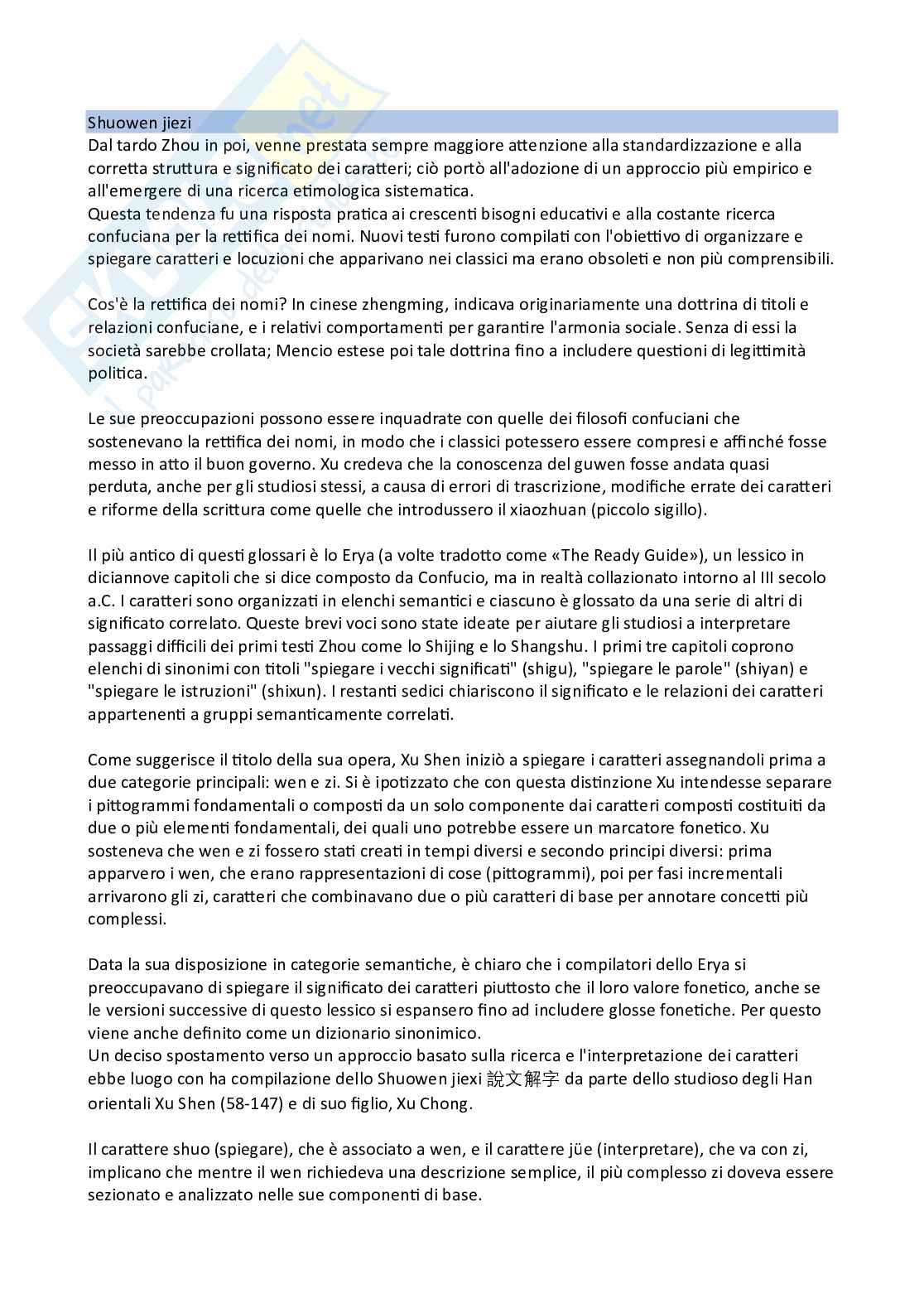Appunti del corso di Sinologia a.a 2023/2024 Pag. 56