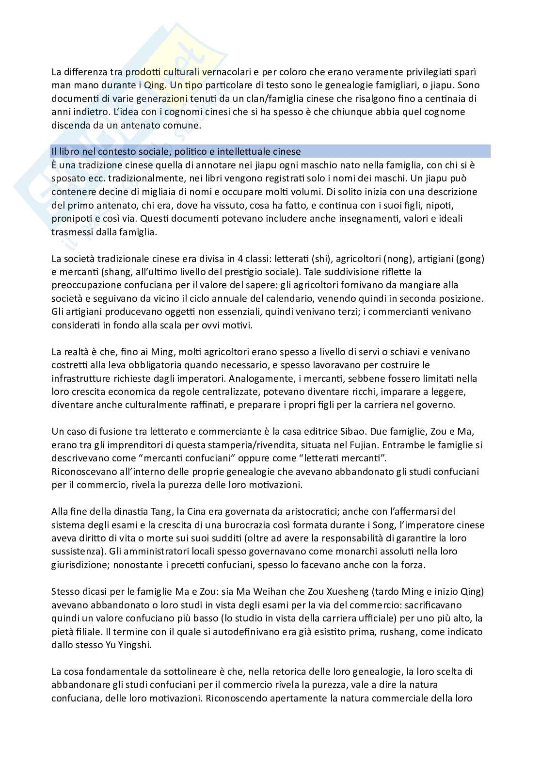 Appunti del corso di Sinologia a.a 2023/2024 Pag. 71