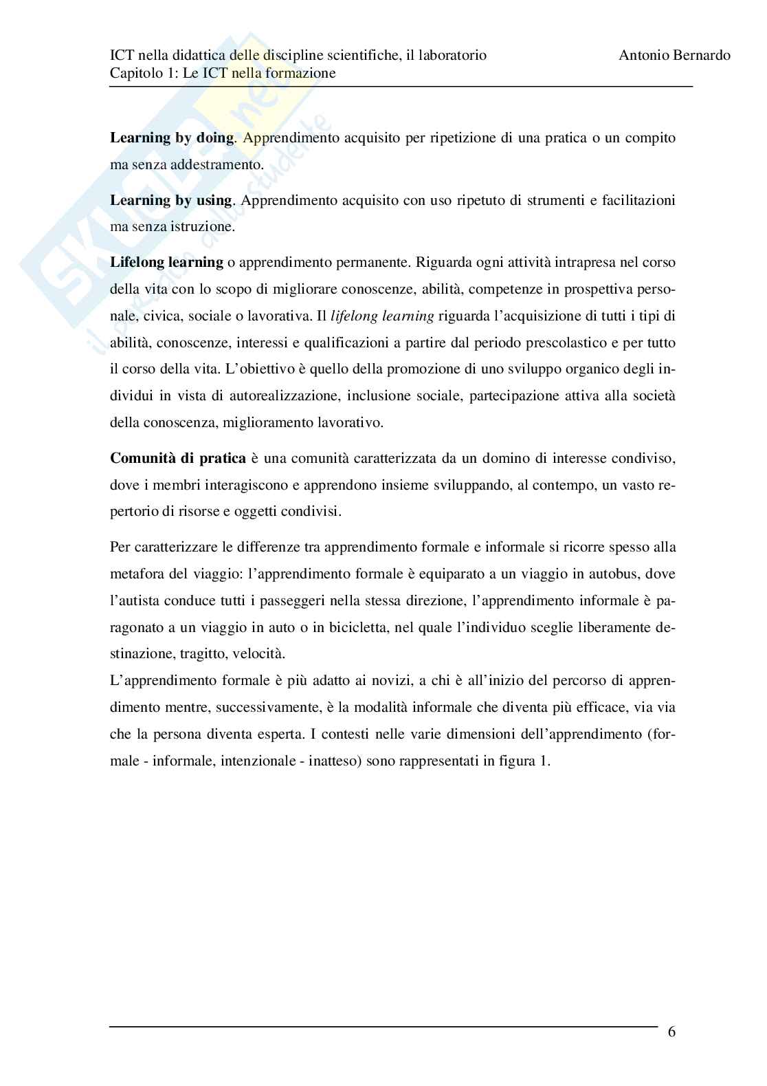 Tecnologie informatiche nella didattica delle discipline scientifiche Pag. 6