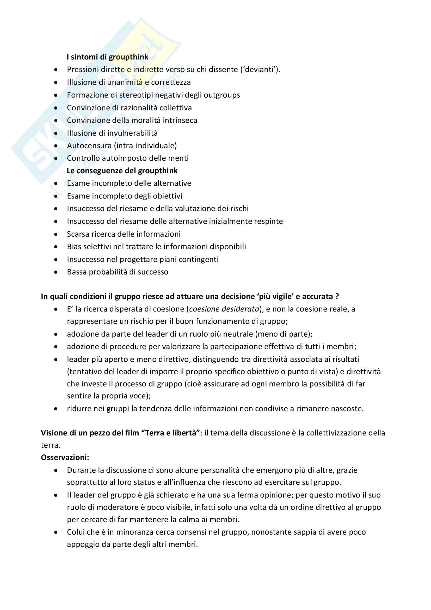 Psicologia sociale - Appunti Pag. 31