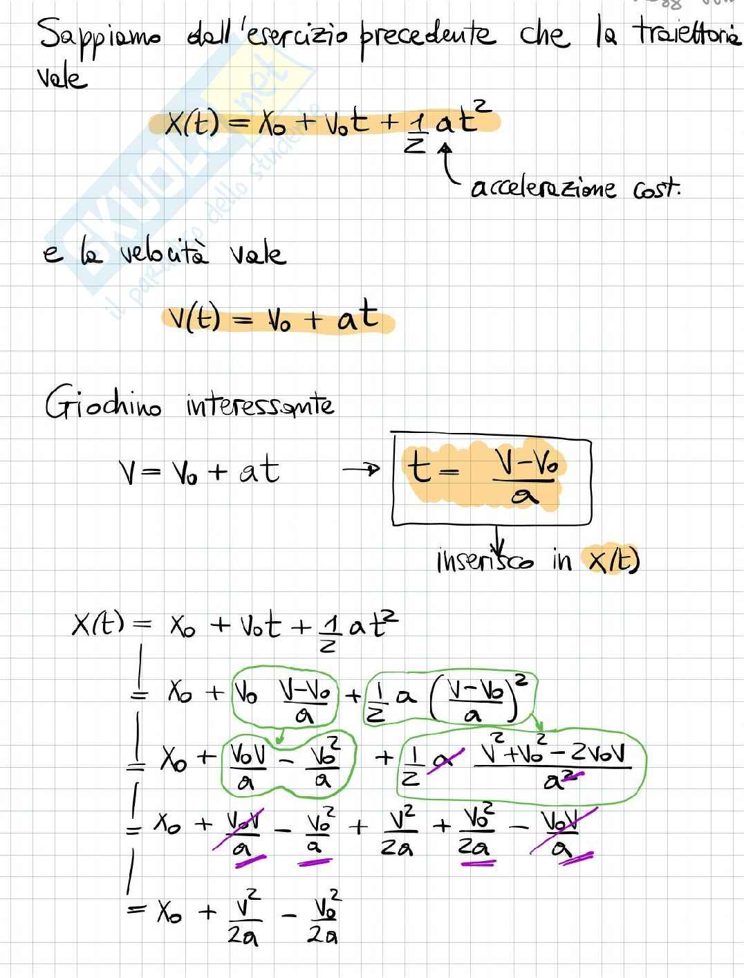 Appunti Fisica generale, I semestre - prima parte Pag. 16