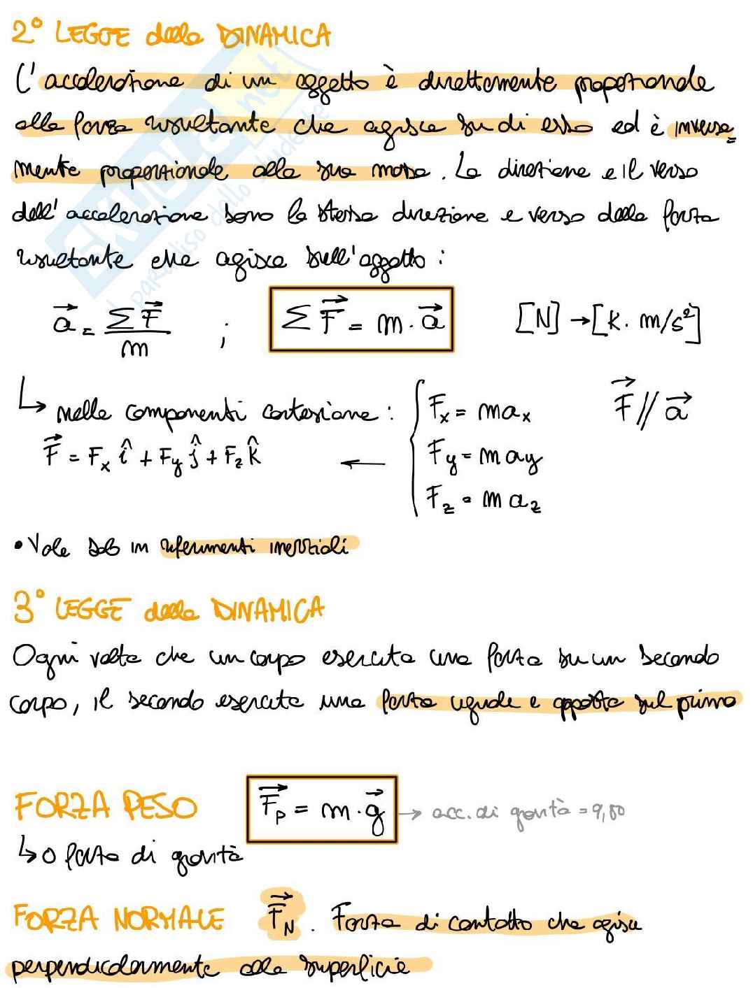 Appunti Fisica generale, I semestre - prima parte Pag. 31