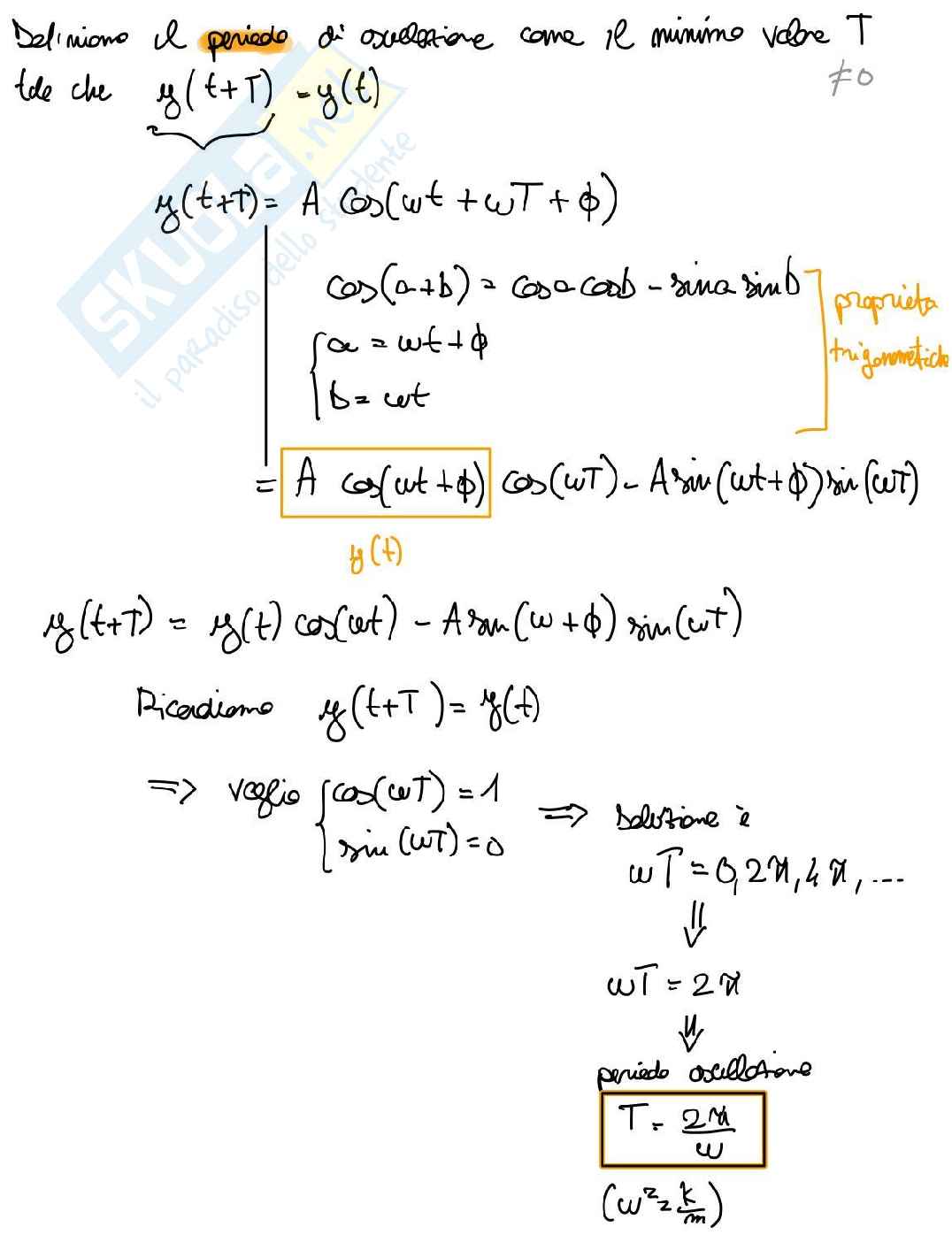 Appunti Fisica generale, I semestre - prima parte Pag. 41