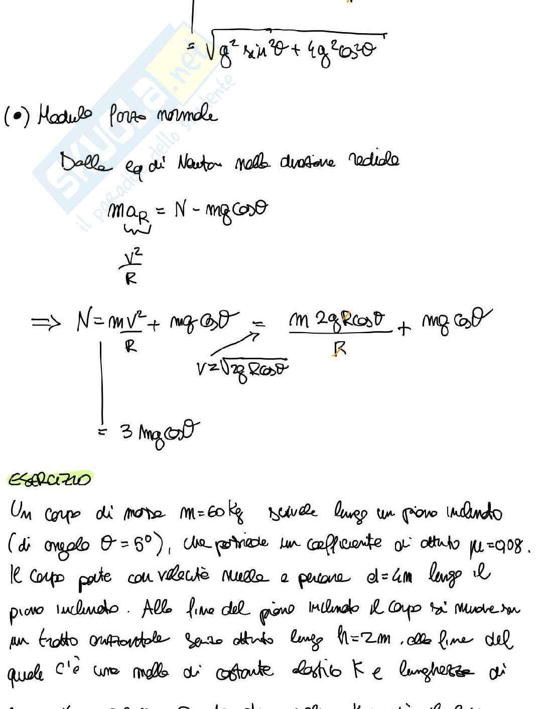 Appunti Fisica generale, I semestre - prima parte Pag. 66