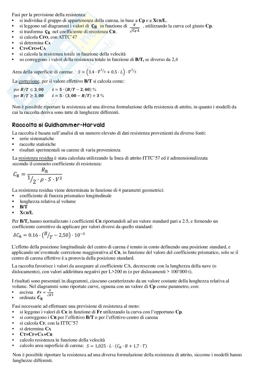 Appunti di Architettura navale Pag. 31