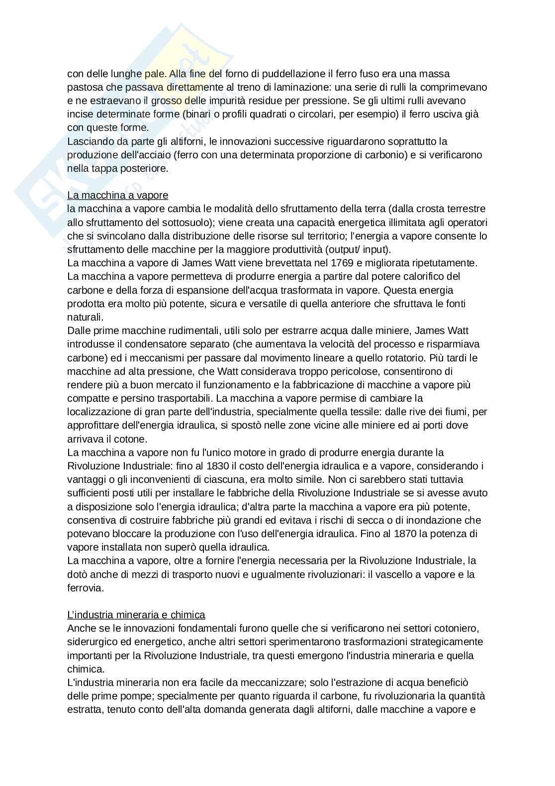 Storia economica Pag. 16