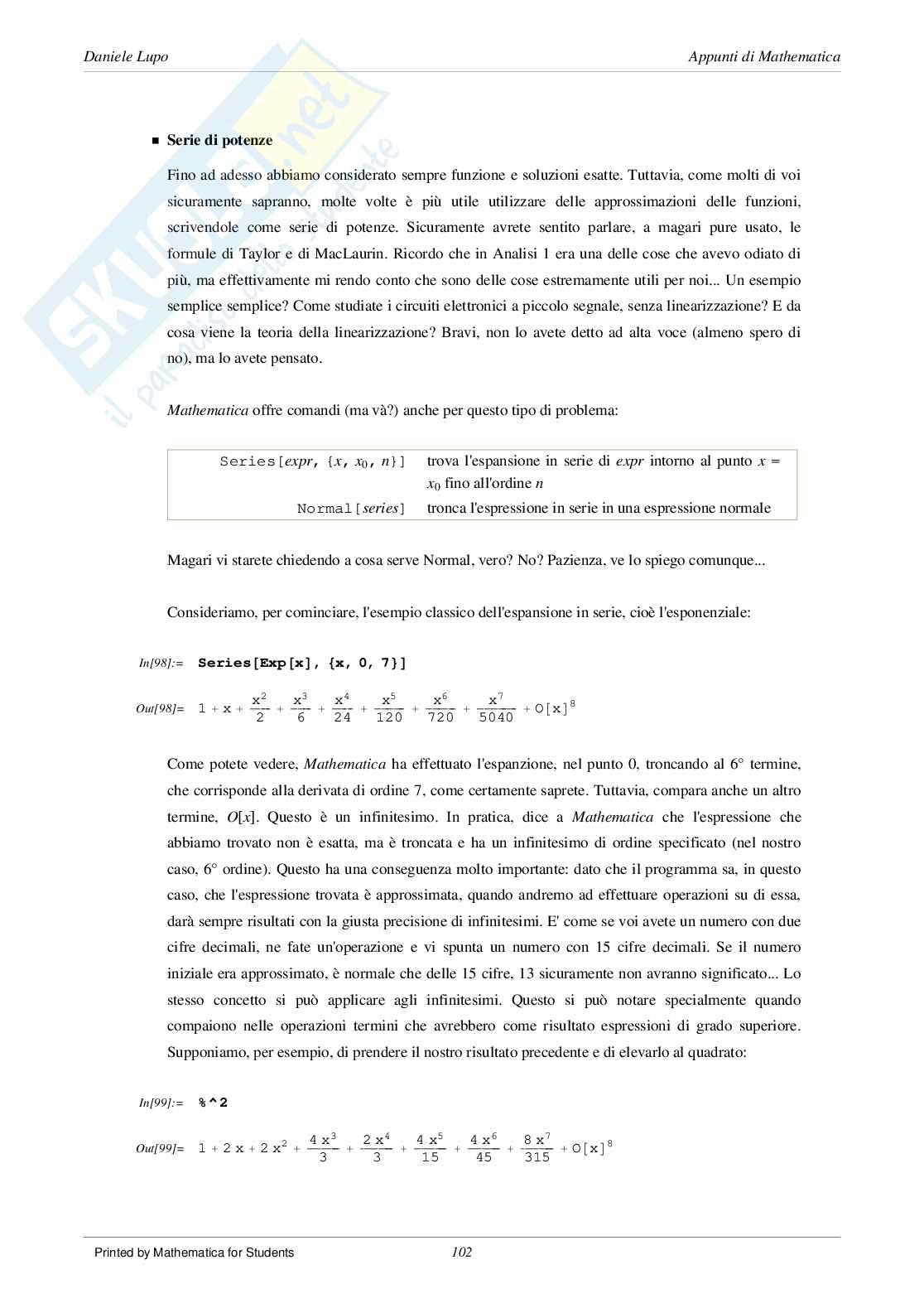 Manuale di Mathematica 03 Pag. 26