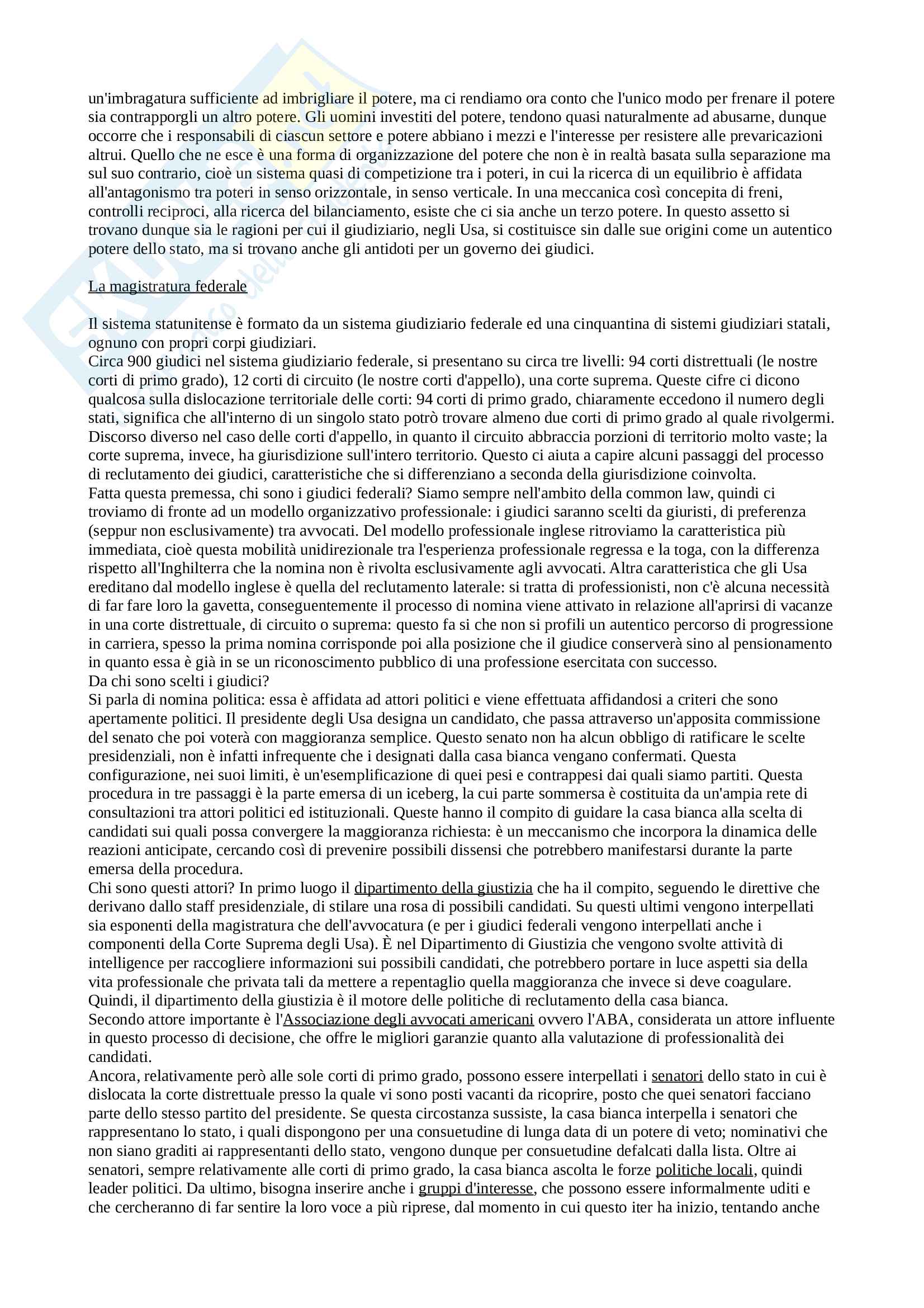 Sistemi giuridici comparati - Appunti Pag. 16
