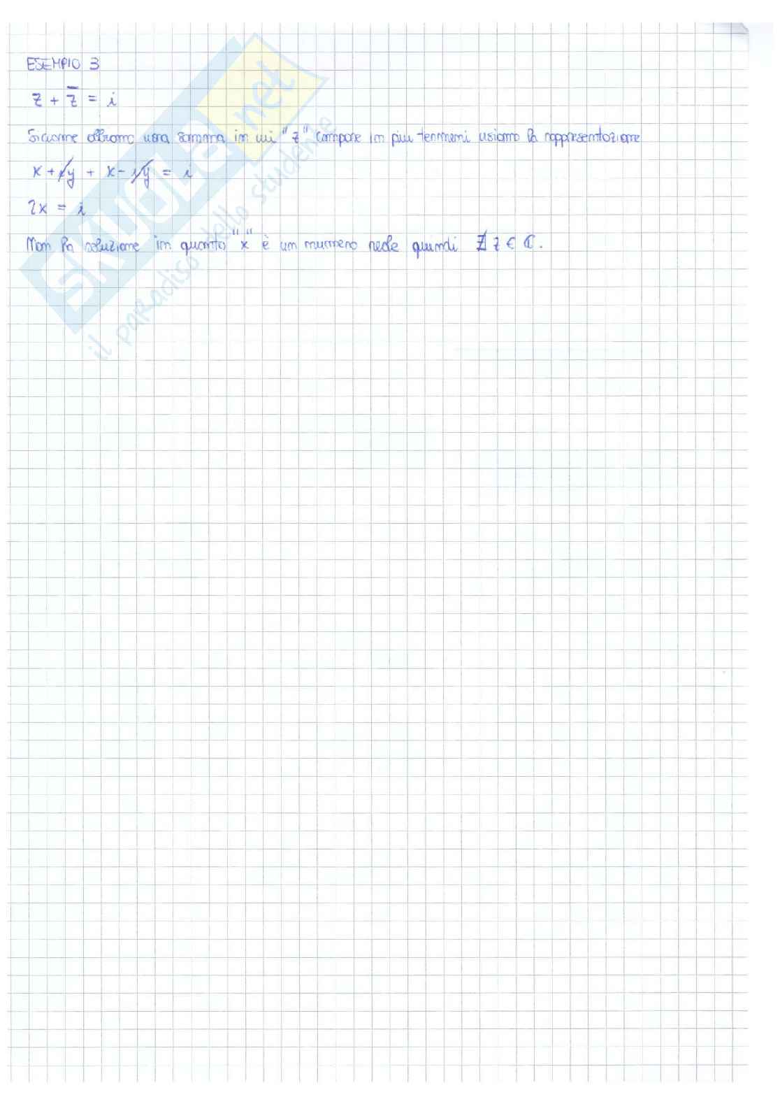 Metodi matematici per l'ingegneria - Analisi, Probabilità, Signal Processing, MatLab, Formulario, Esercizi Svolti Pag. 11