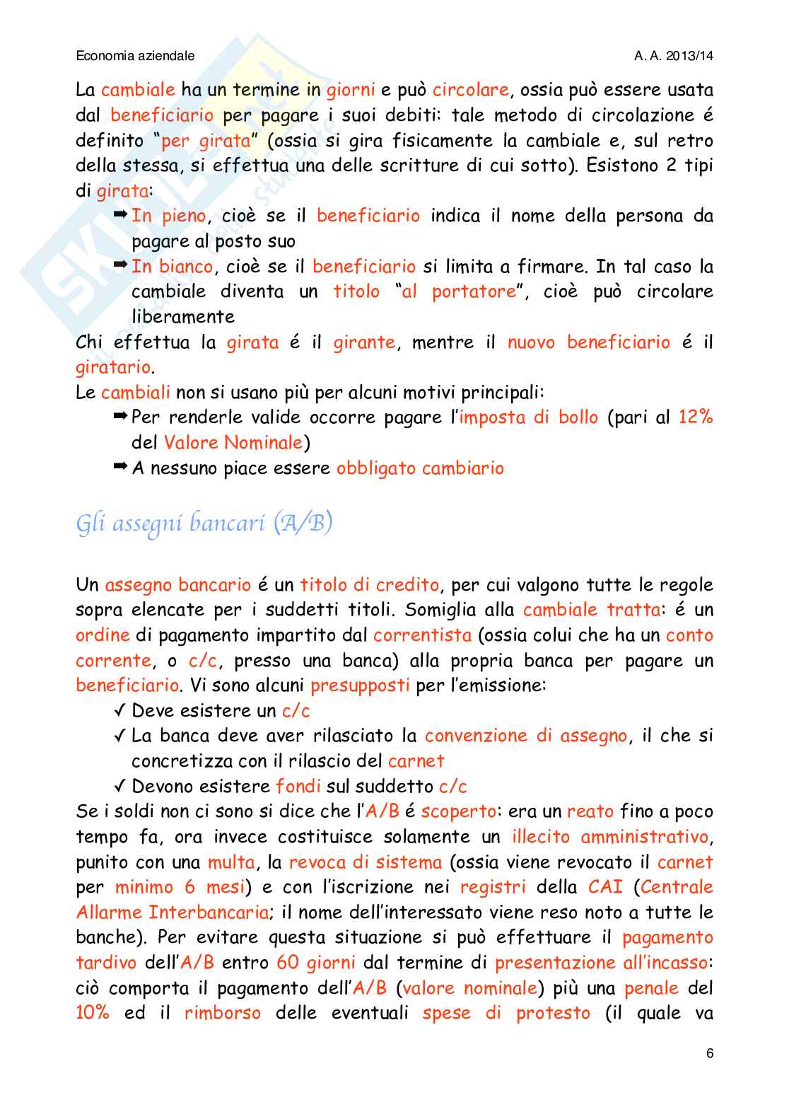 Appunti Economia degli Intermediari Finanziari Pag. 6