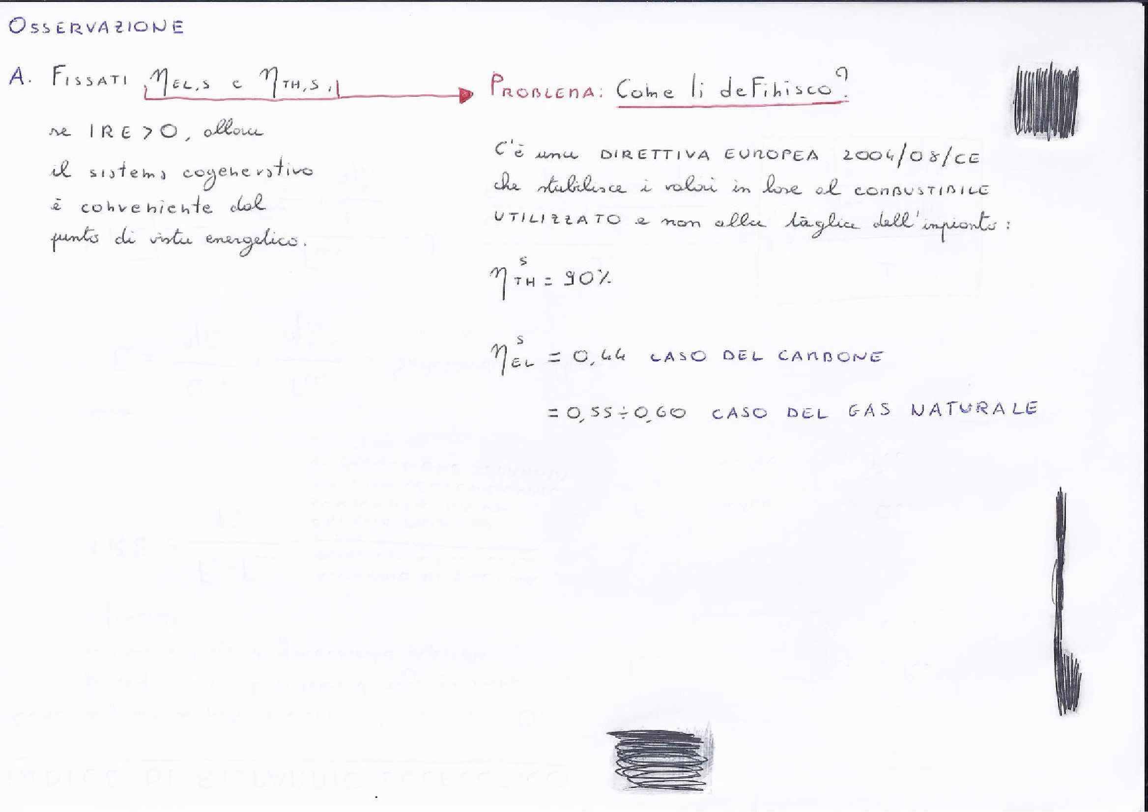 Sistemi Energetici - SECogenerazione Pag. 6