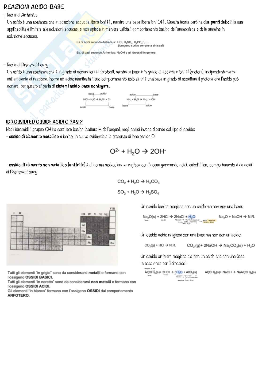 Chimica generale e inorganica, esercitazioni e laboratorio (teoria) Pag. 11
