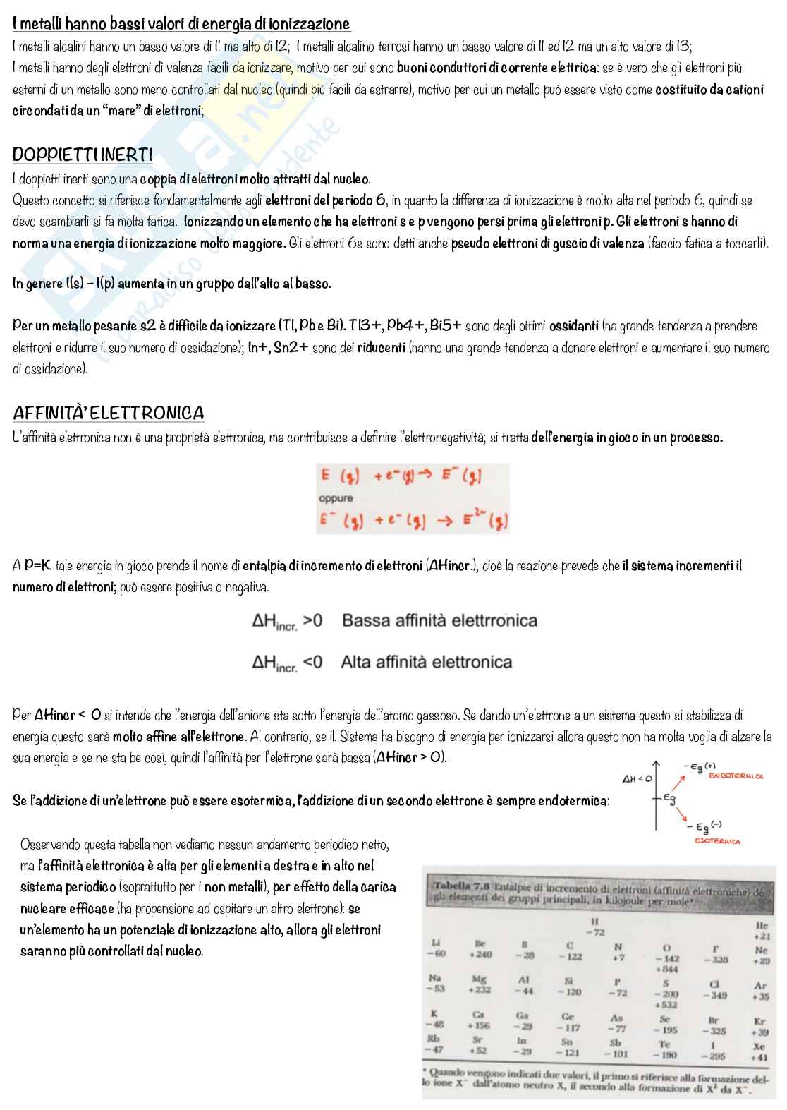 Chimica generale e inorganica, esercitazioni e laboratorio (teoria) Pag. 41