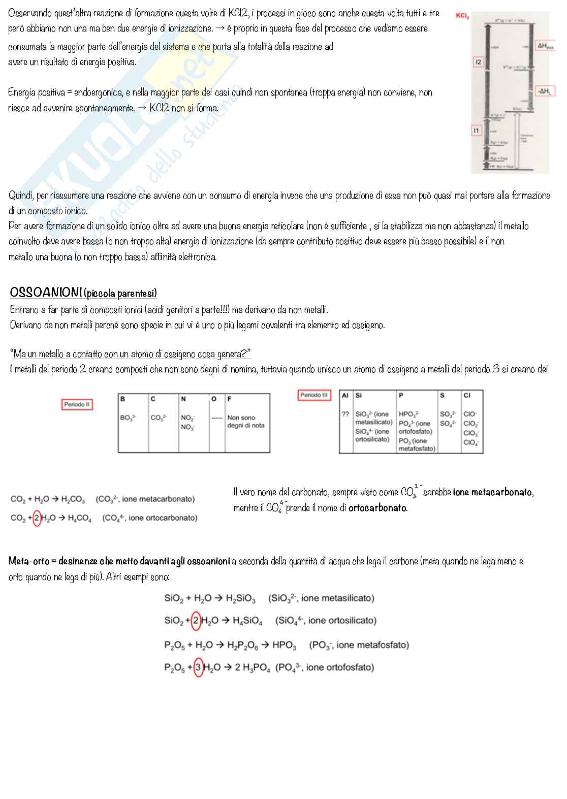 Chimica generale e inorganica, esercitazioni e laboratorio (teoria) Pag. 46