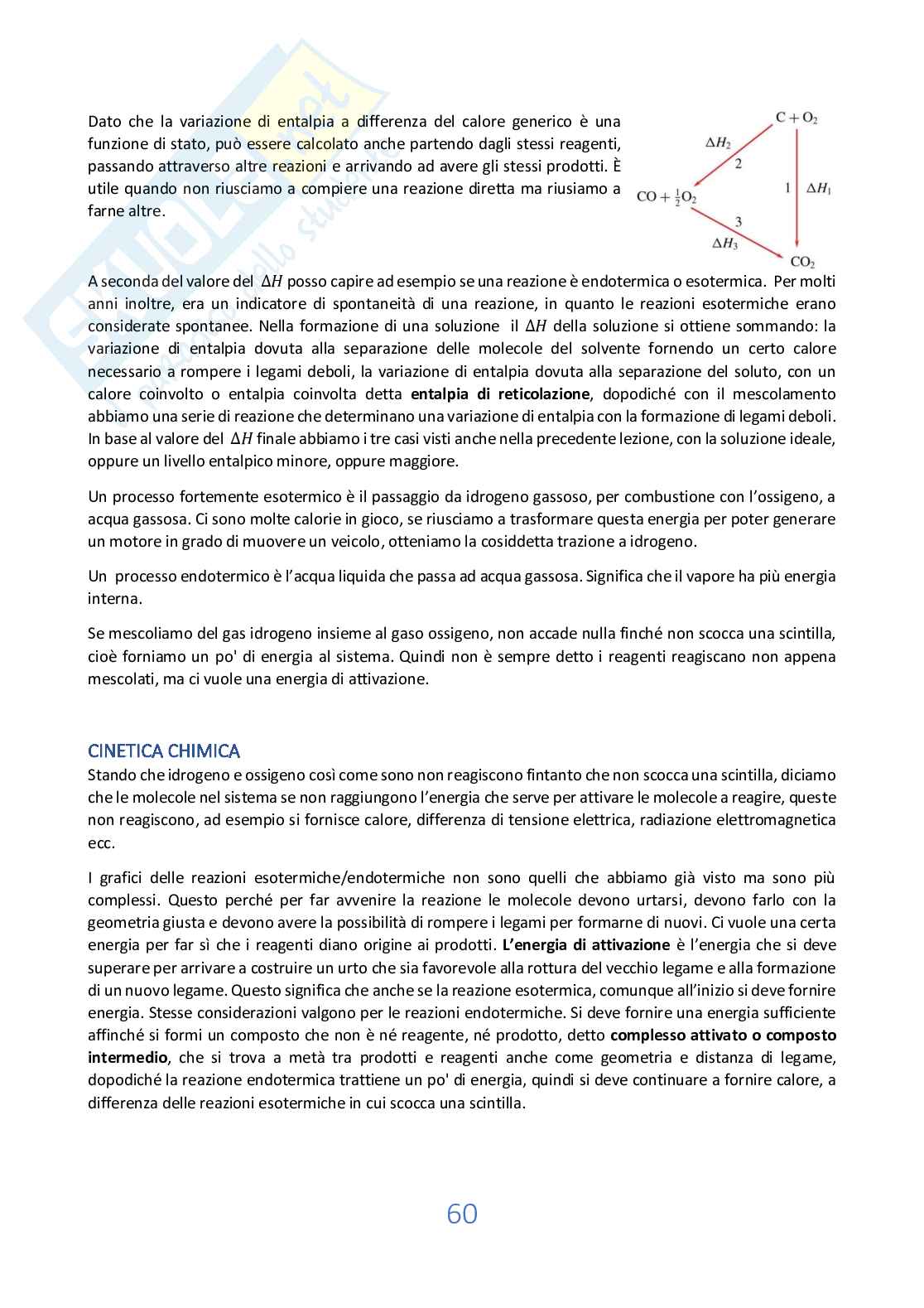 Riassunto dell'intero corso di Chimica generale Pag. 61