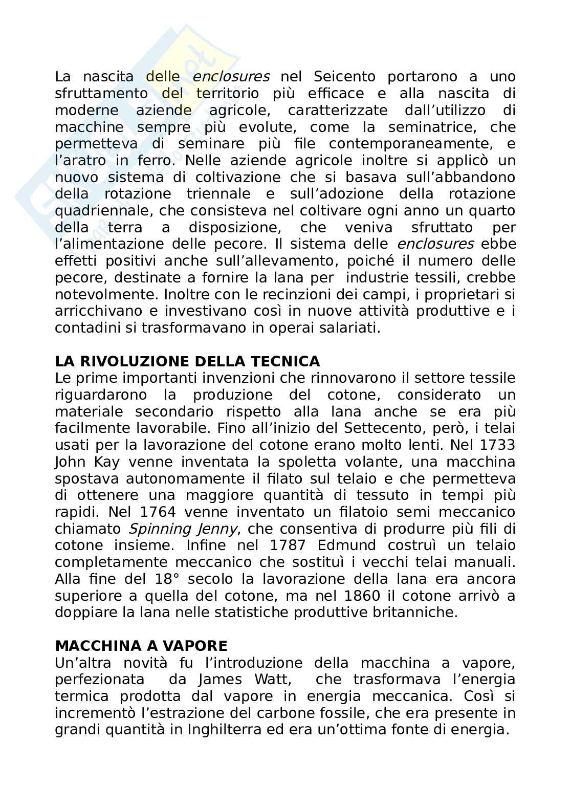 Eventi della Rivoluzione Industriale (2) Pag. 2