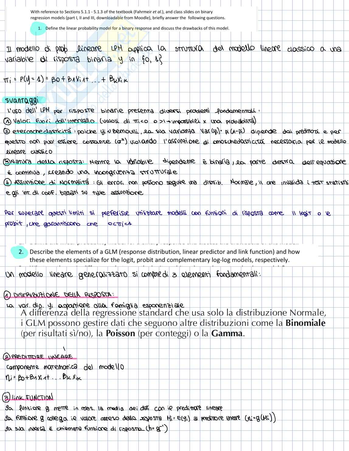 Homework 6 di Statistica Pag. 1