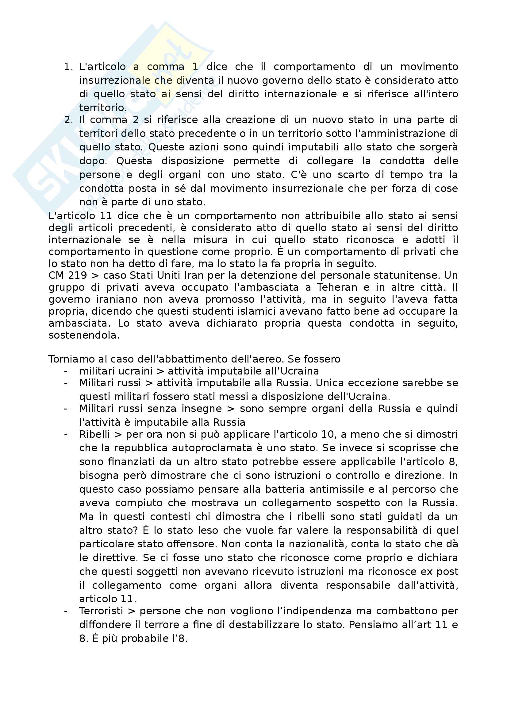 Diritto della Comunità internazionale Pag. 81
