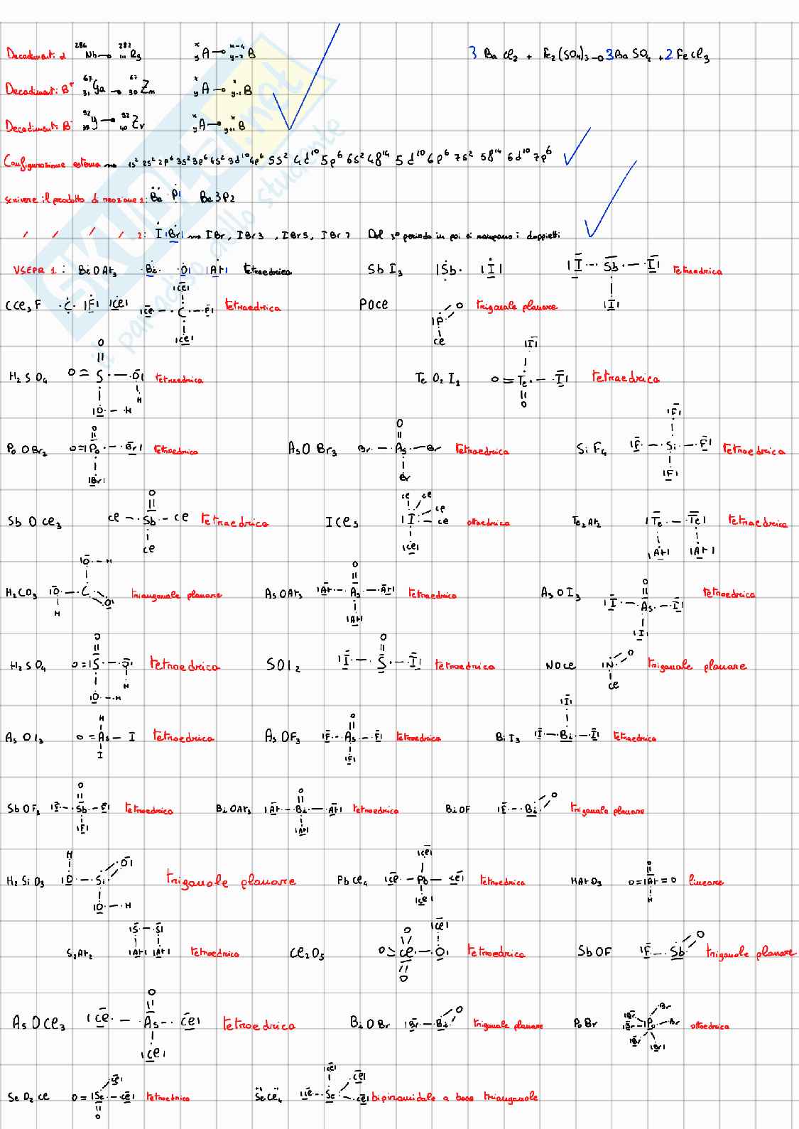 Esercizi Chimica  Pag. 1