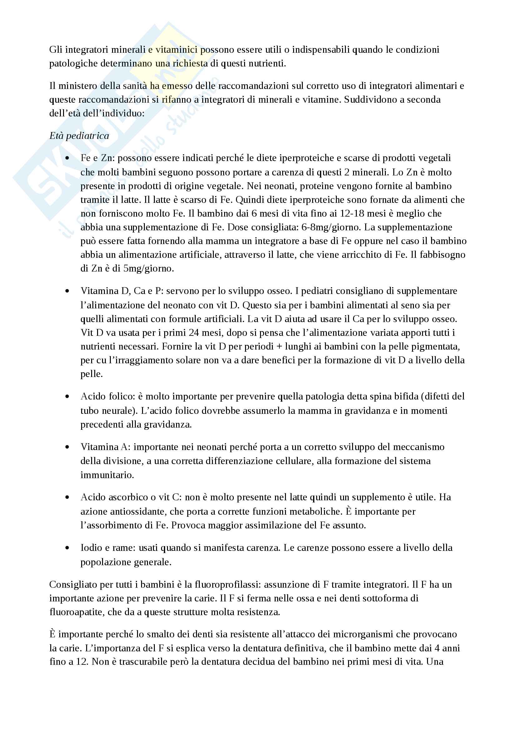 Prodotti dietetici Pag. 86