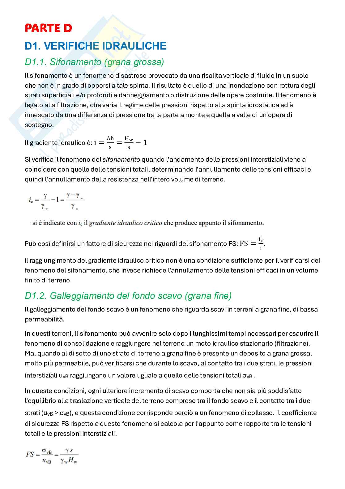 Appunti di Geotecnica Pag. 1
