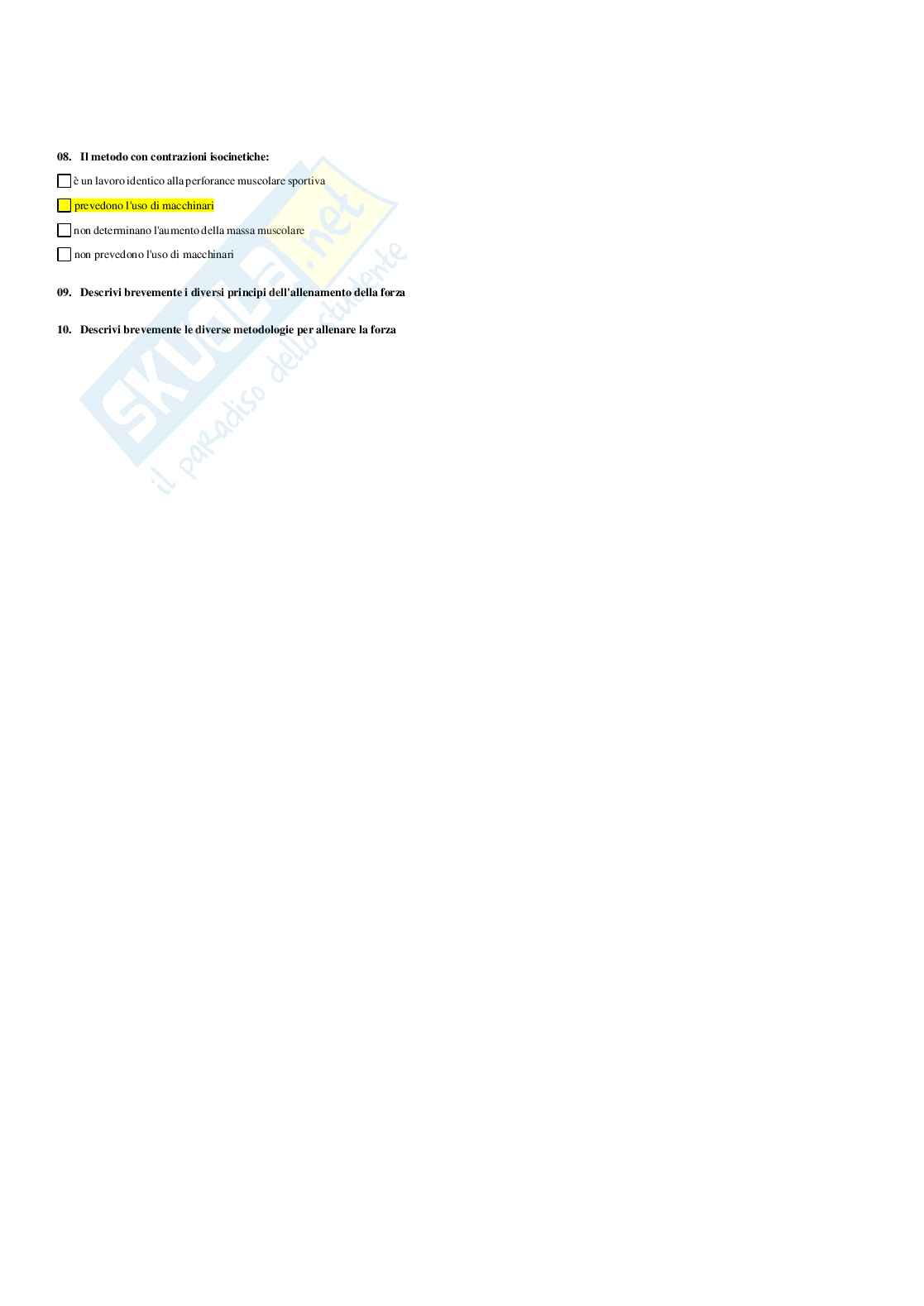 Paniere Didattica degli sport di squadra (2026) - Risposte multiple corrette Pag. 6