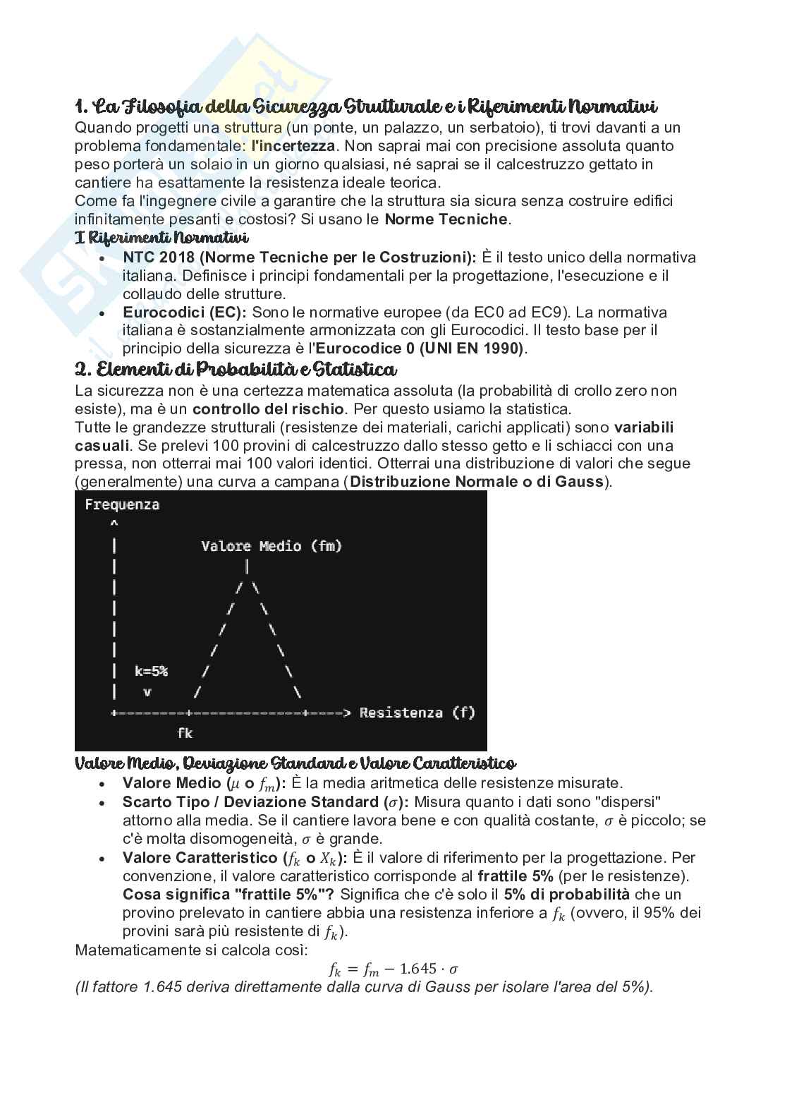 Argomenti di Tecnica delle costruzioni Pag. 2