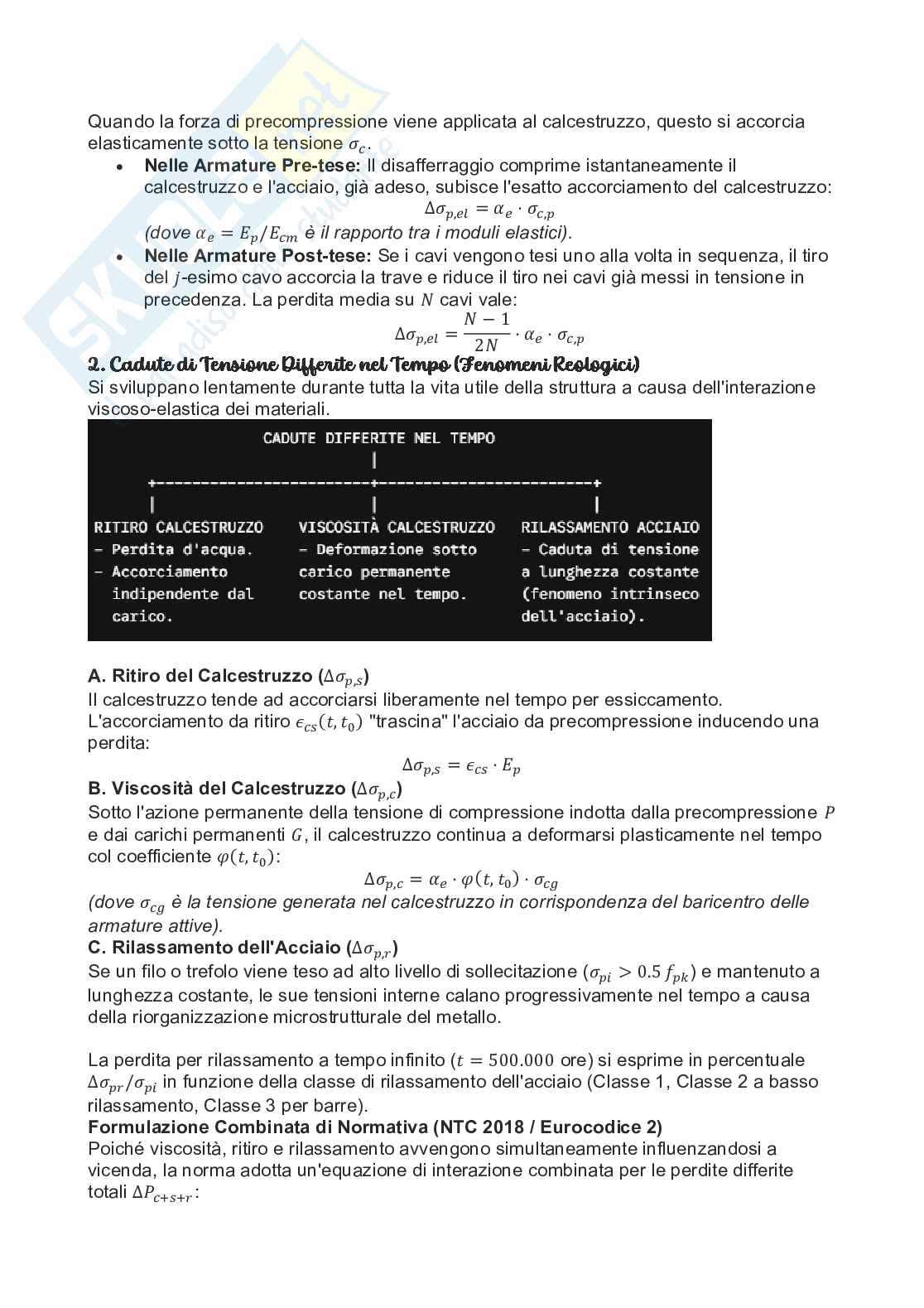 Argomenti di Tecnica delle costruzioni Pag. 21