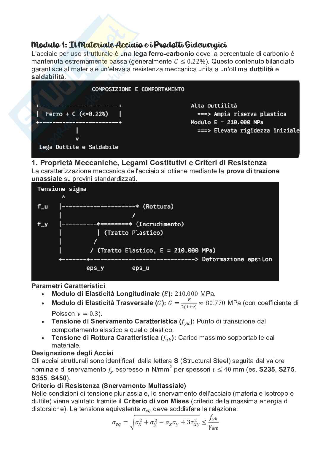 Argomenti di Tecnica delle costruzioni Pag. 26
