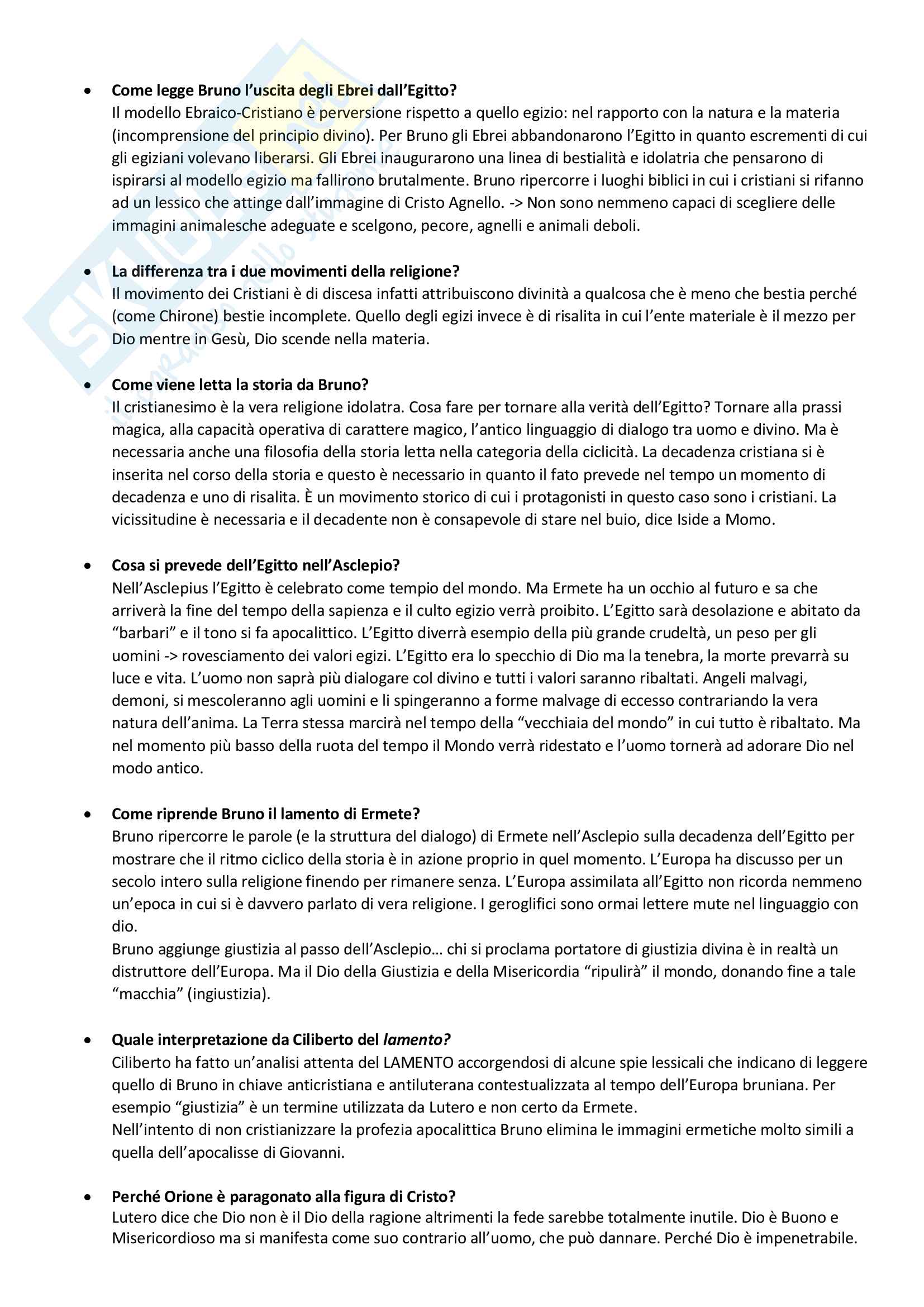 Riassunto esame di Storia della Filosofia, prof. Scapparone Pag. 21