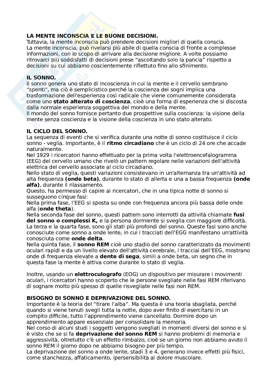 Psicologia generale Pag. 51