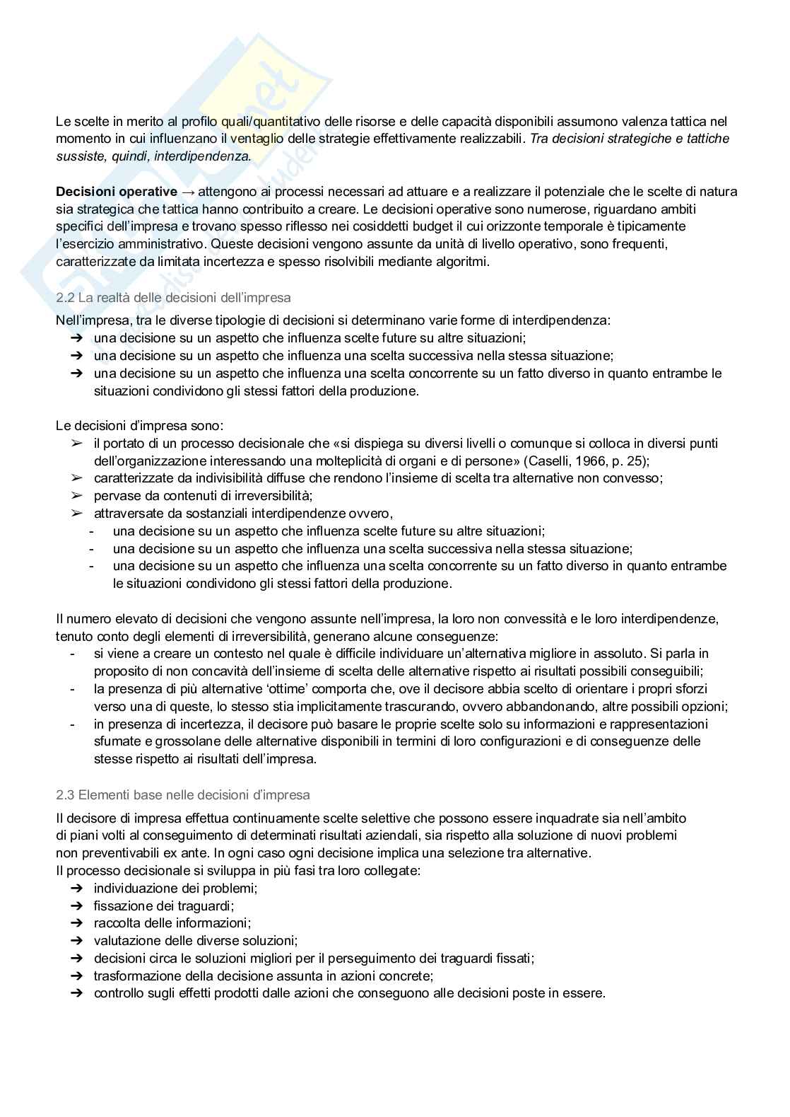 Appunti esame di Economia e gestione delle imprese Pag. 11