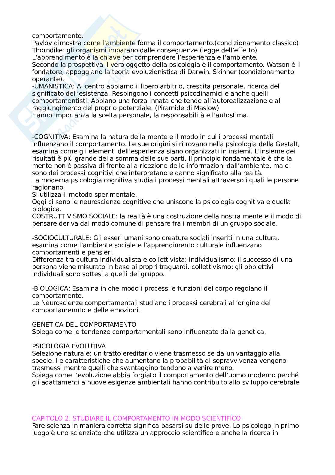 Psicologia generale Pag. 2