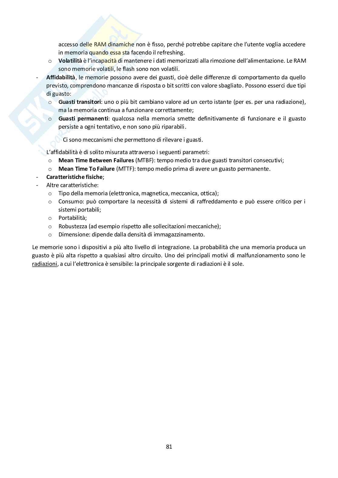 Calcolatori elettronici - Appunti di teoria completi Pag. 81