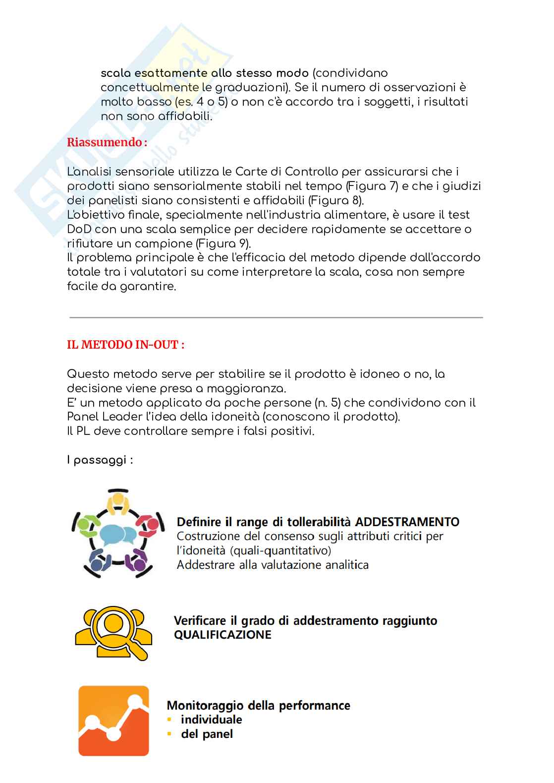 Analisi sensoriale Pag. 91