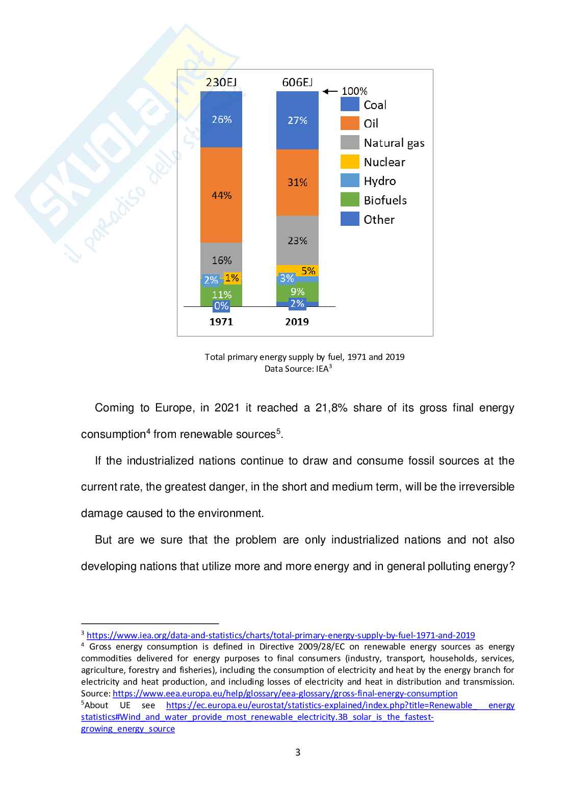 Renewable energy and sustainable buildings  Pag. 6