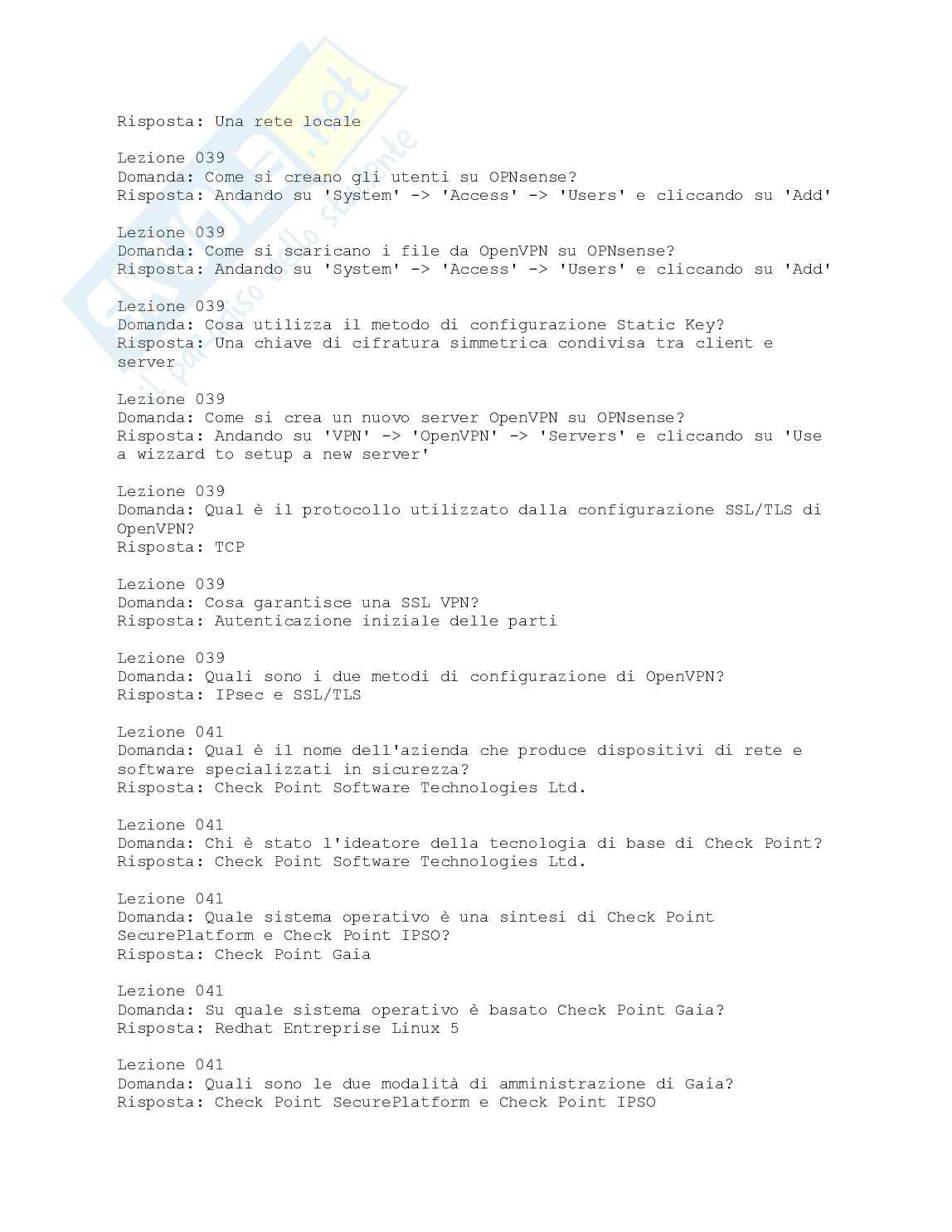 Paniere Security specialist Pag. 26