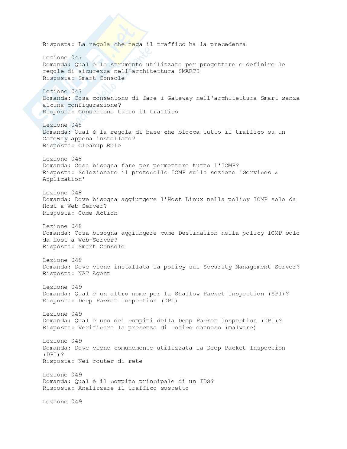 Paniere Security specialist Pag. 31