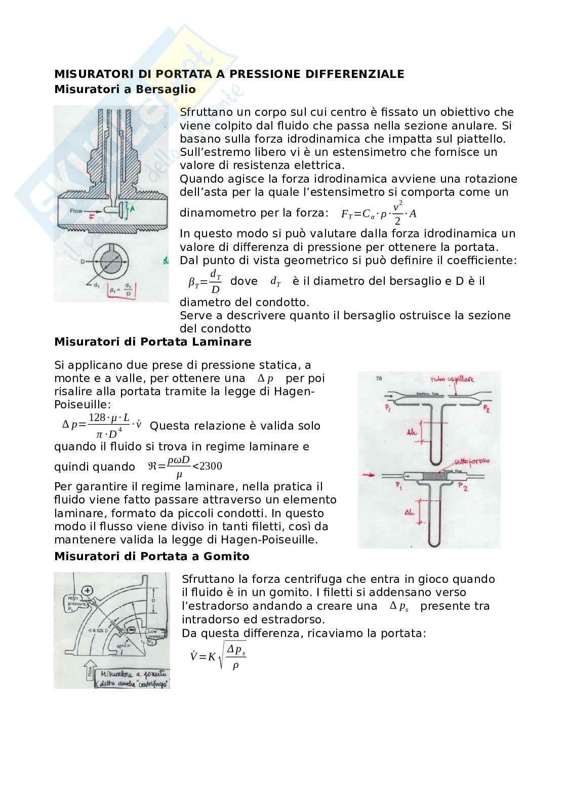 Seconda parte Appunti orale Misure Pag. 1