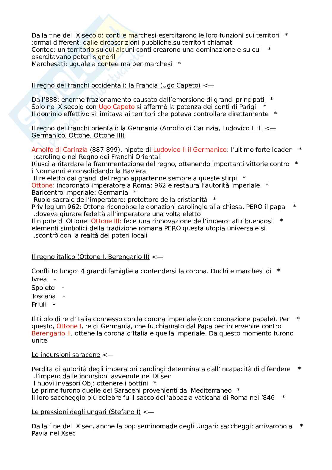 Storia medievale Pag. 11