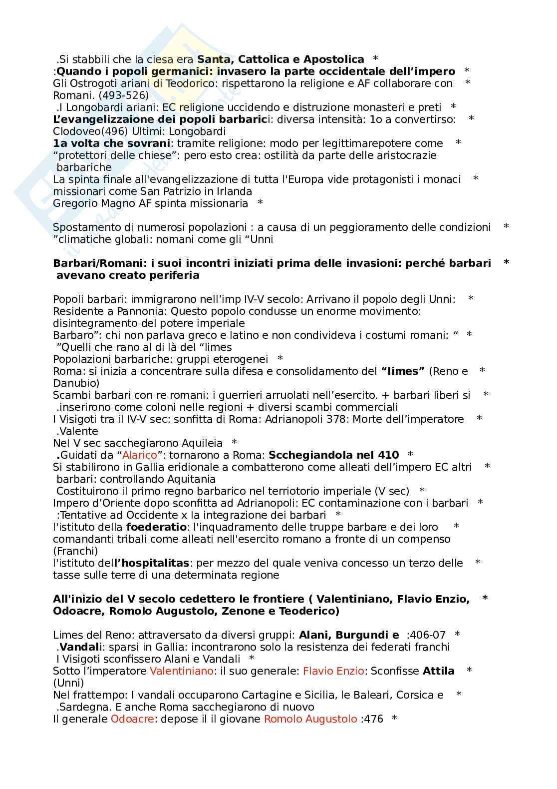 Storia medievale Pag. 2