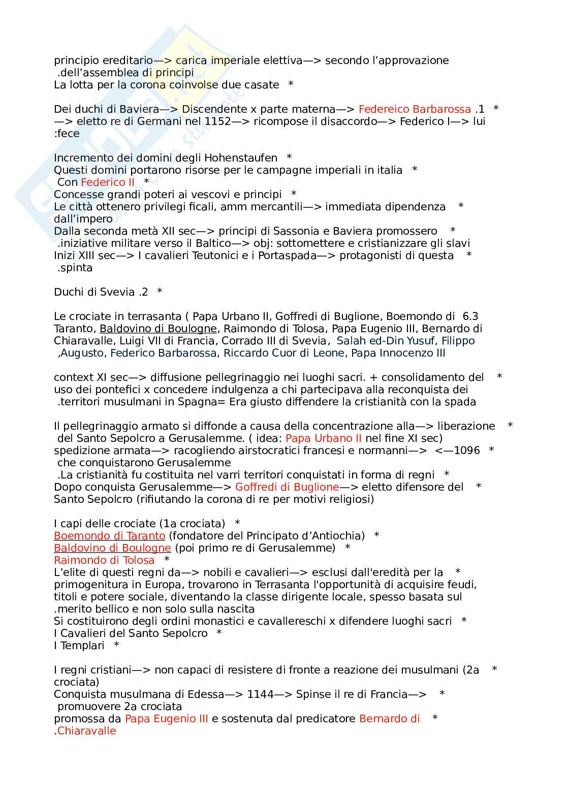 Storia medievale Pag. 21