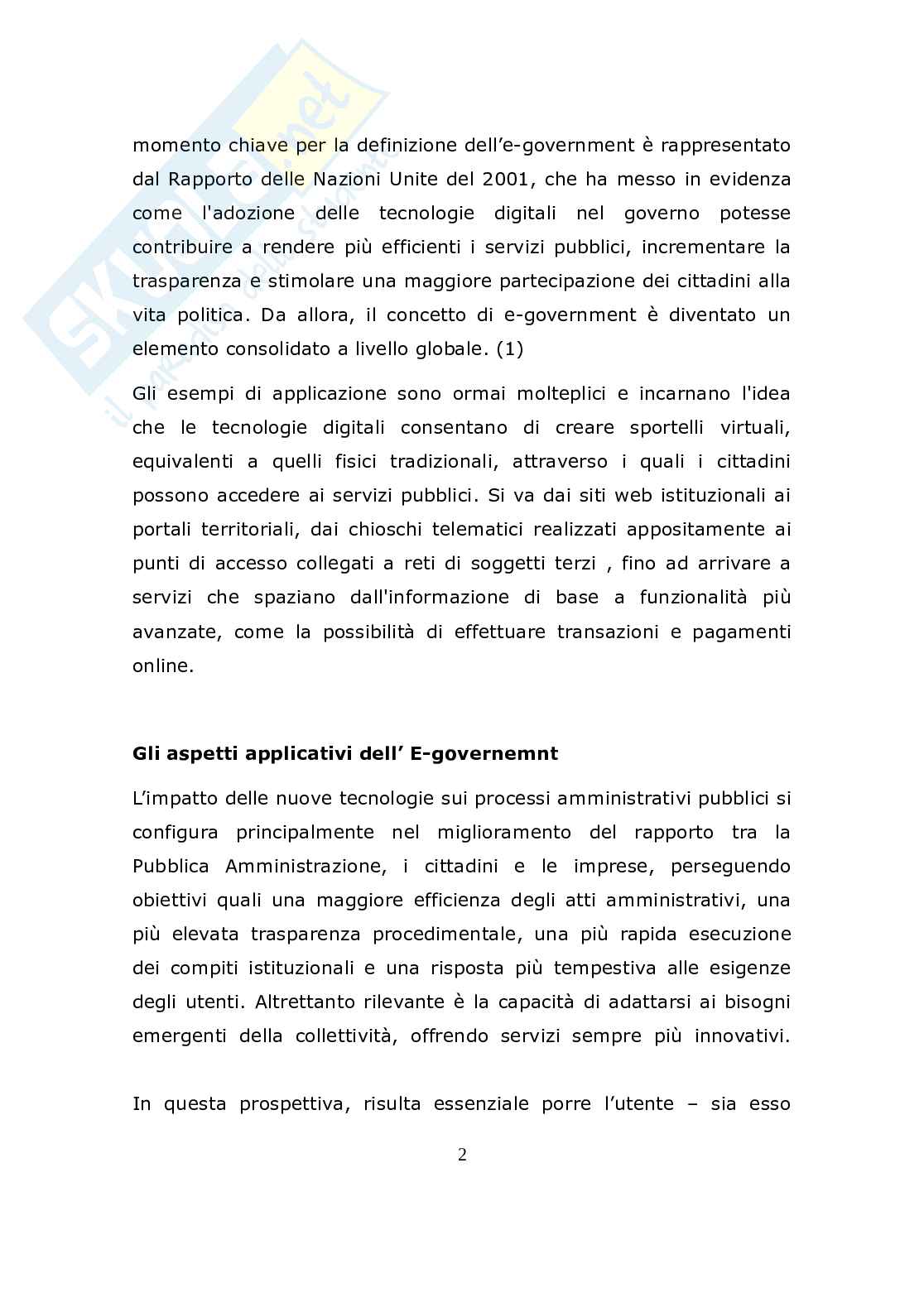 E-government Pag. 2