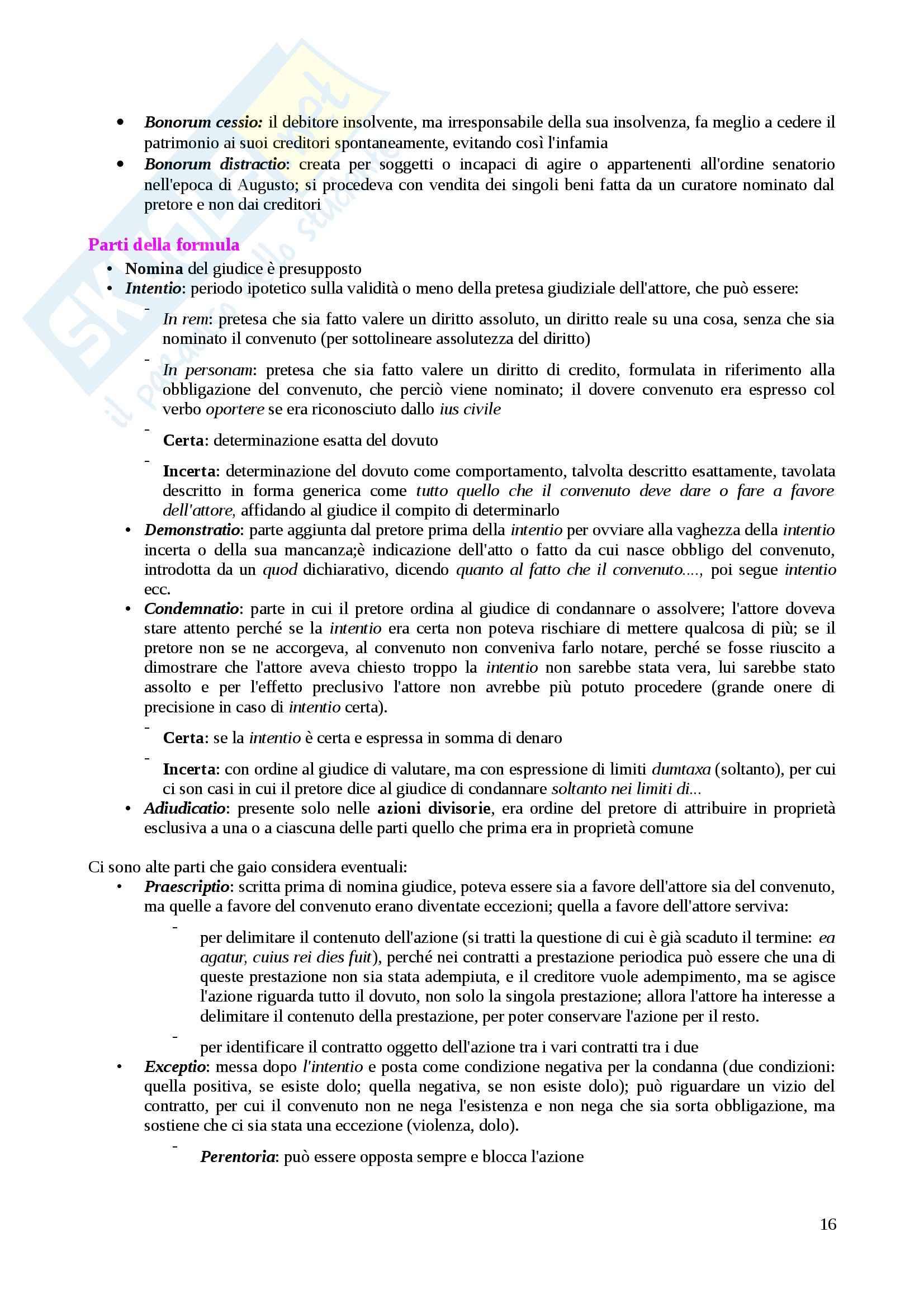 Lezioni, Diritto romano Pag. 16